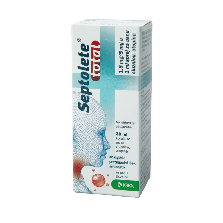 SEPTOLETE TOTAL SPREJ ZA USTA 30ML