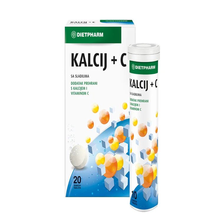 DIET KALCIJ+C VITAMIN EFF