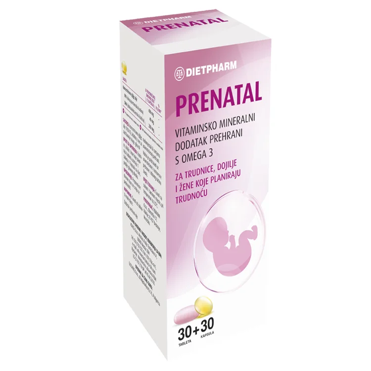 DIET CENTRAVIT PRENATAL 30+30