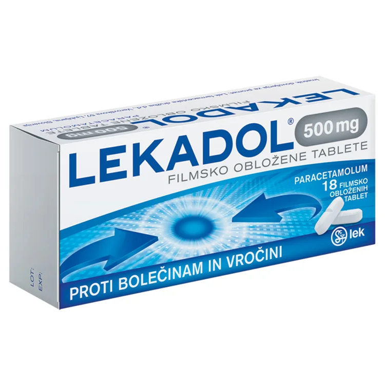 LEKADOL TBL 18X500MG