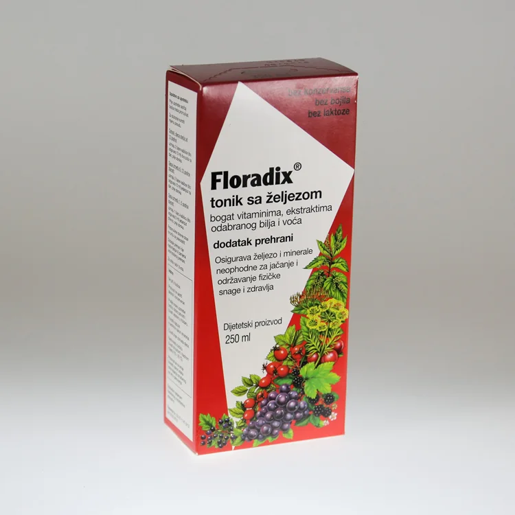 FLORADIX SA ŽELJEZOM 250ML