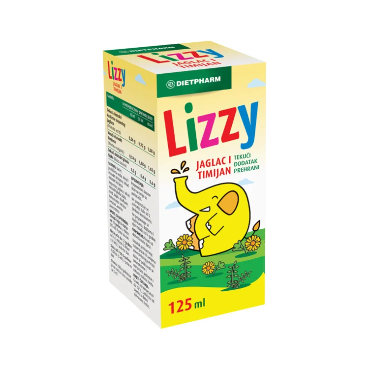 DIET LIZZY JAGLAC I TIMJAN SIRUP