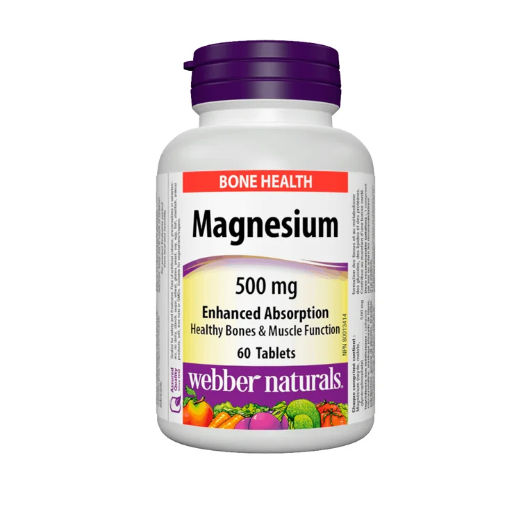 WEBBER NATURALS MAGNESIUM A60