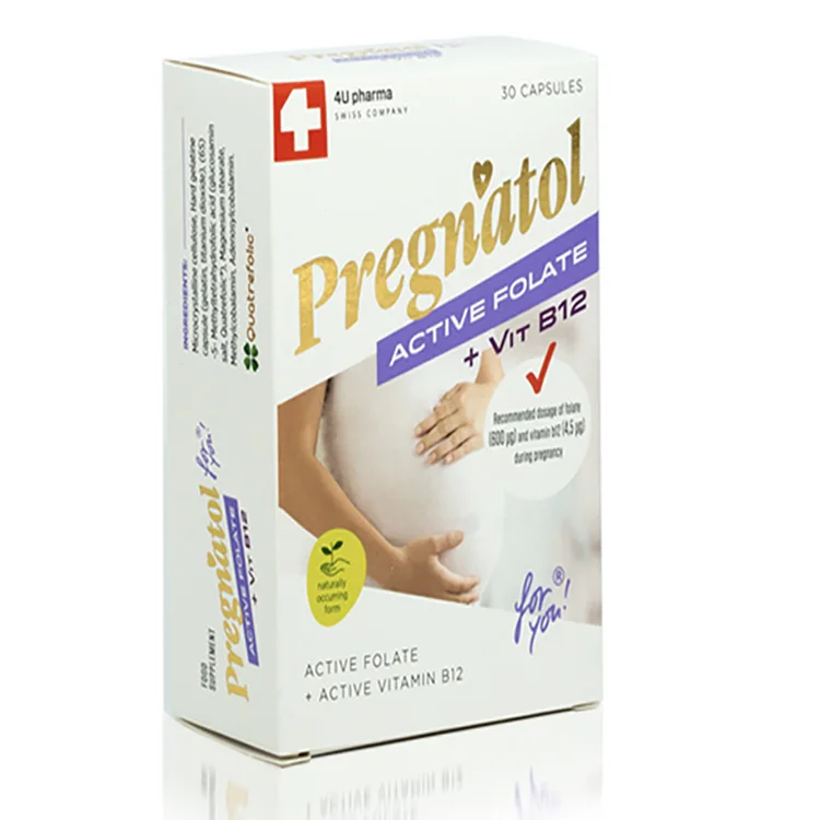 PREGNATOL ACTIV FOLATE+VITAMIN B 12 CPS A30
