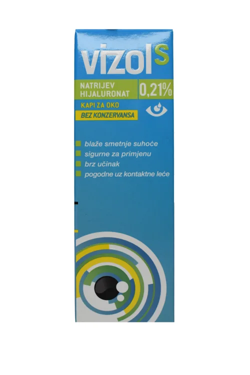 VIZOL S 0,21% KAPI ZA OČI