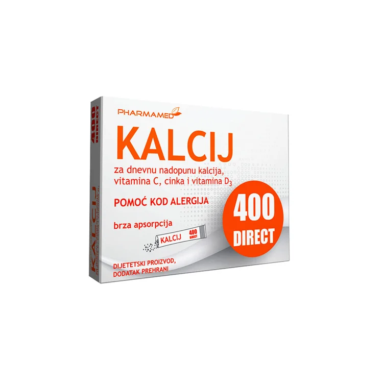 PH KALCIJ 400 DIRECT VREĆICE A20