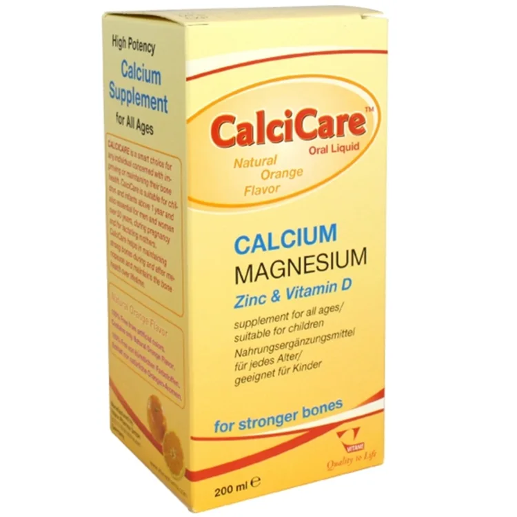 CALCICARE CALCIUM + MAGNESIUM 200ML
