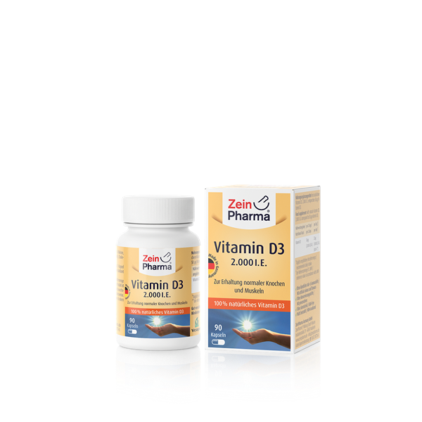 VITAMIN D3 2000IU ZEIN