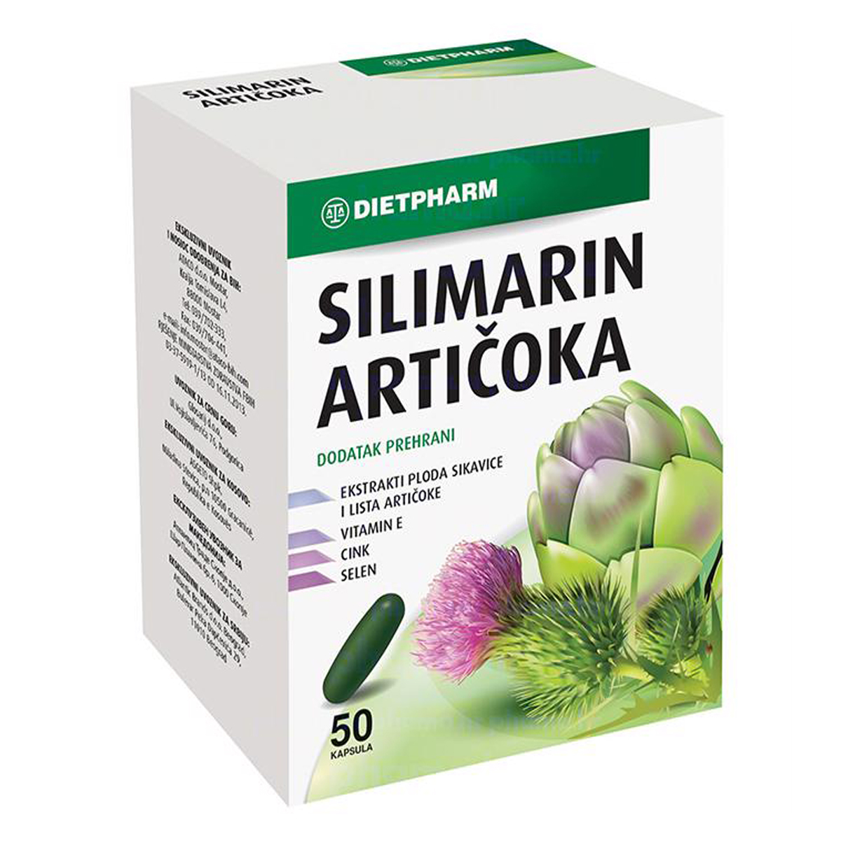 SILIMARIN ARTIČOKA CPS